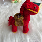 Handmade Crocheted Horse Doll