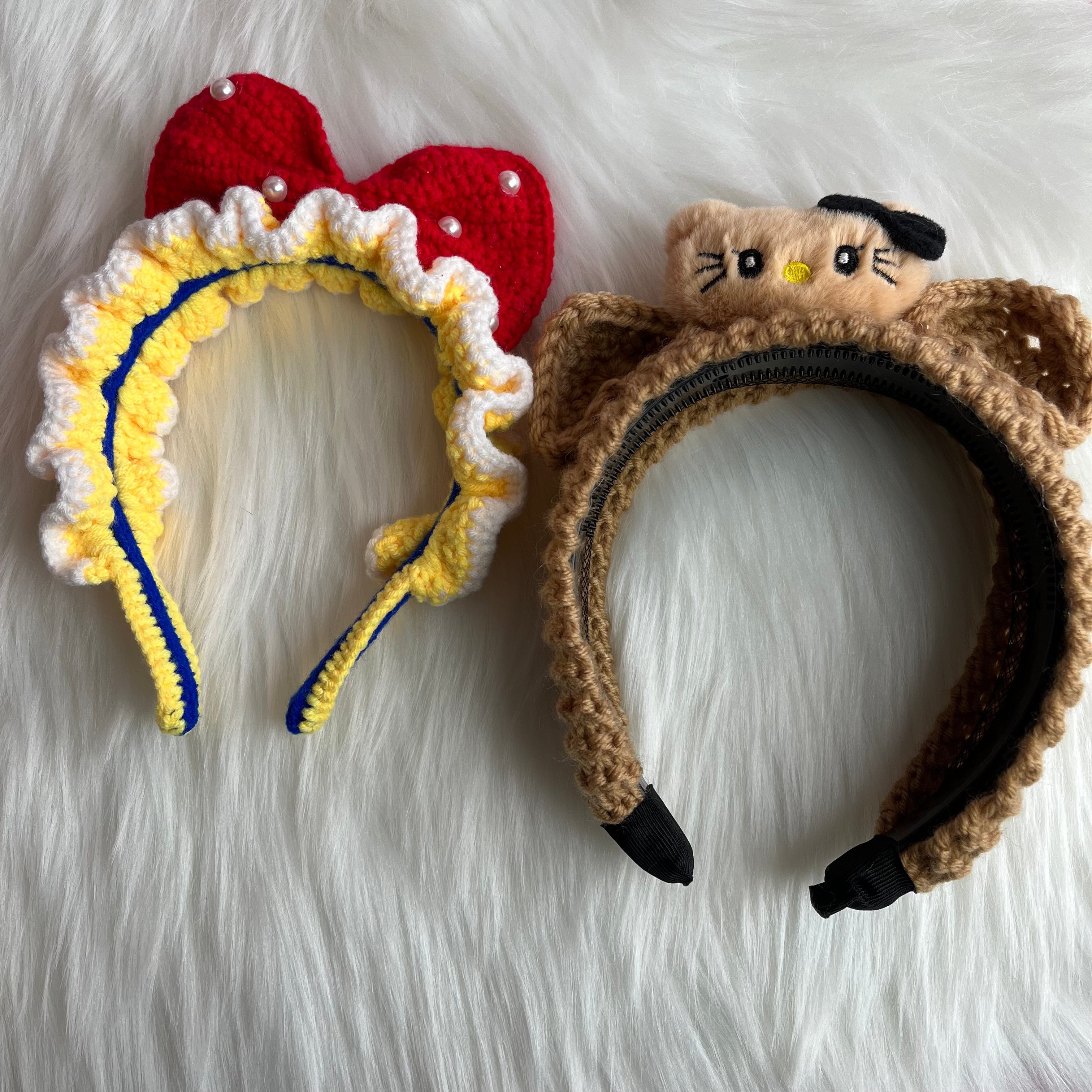 Handmade Crocheted Cute Hairband